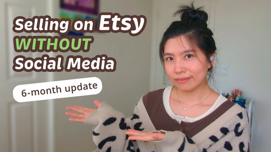 Running An Etsy Store WIthout Social Media - Is it Doable?