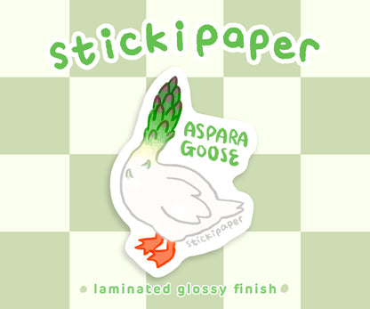 StickiPaper - Asparagoose Sticker