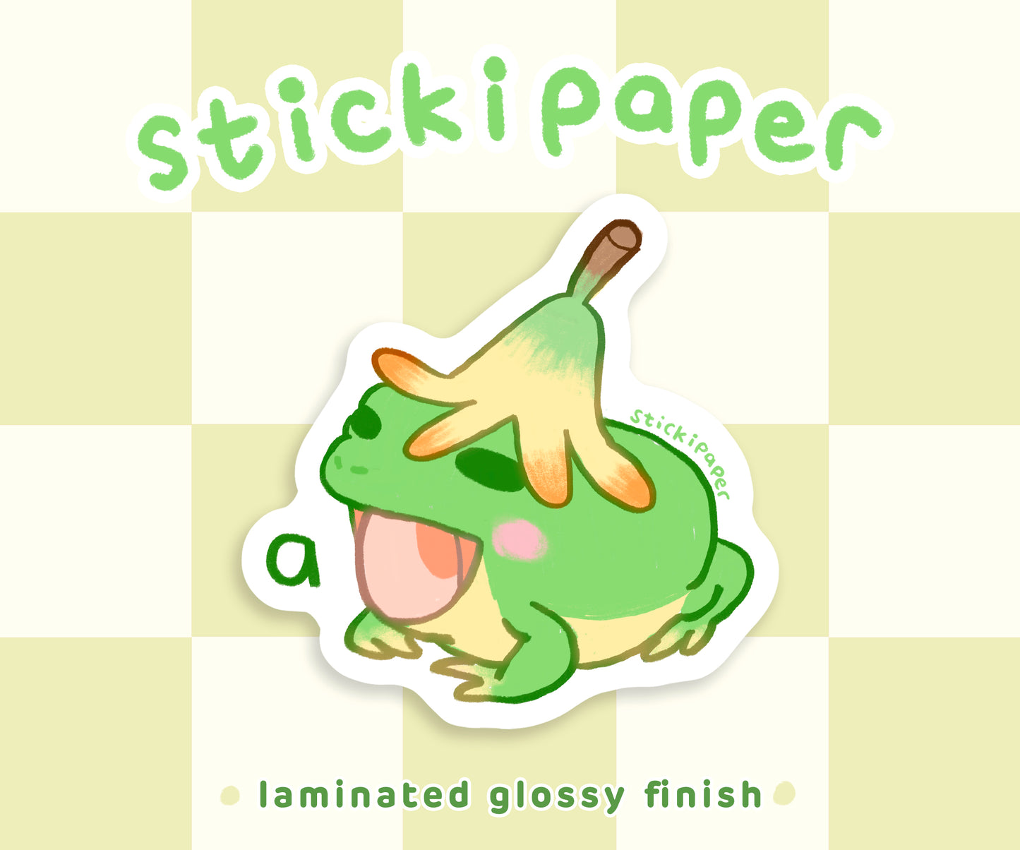 StickiPaper - Frog A Sticker