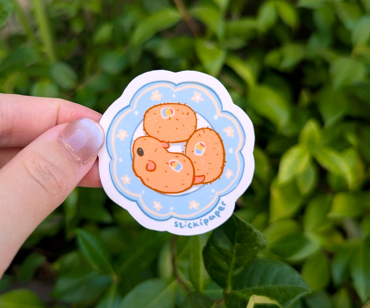 StickiPaper - Hamster or Kiwi Sticker